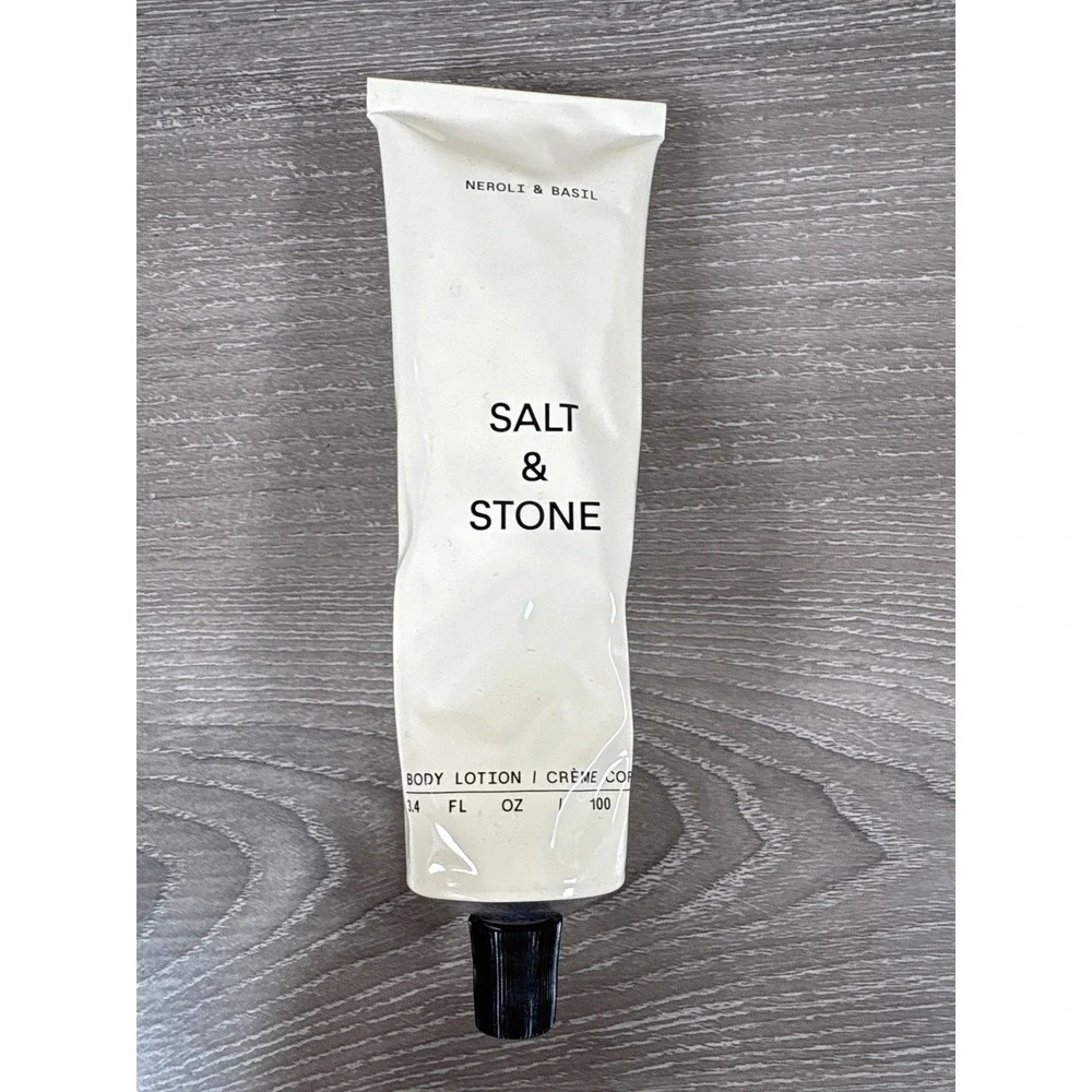 Salt & Stone Neroli & Basil Body Lotion 3.4 fl oz 100ml Moisturizing Cream